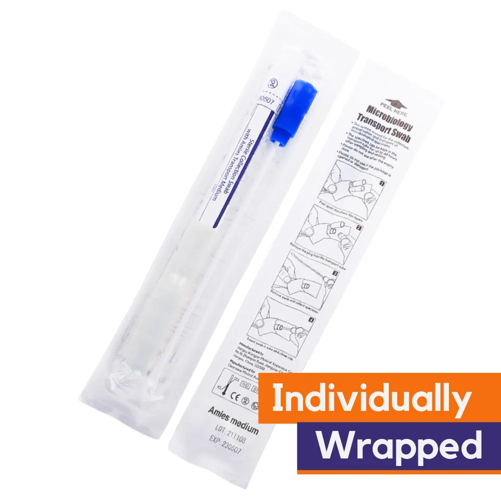 clearview-amies-gel-diagnostic-swabs-sterile-pouch