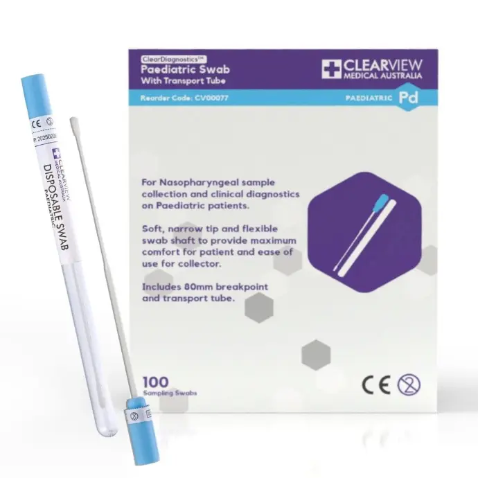 Clearview Paediatric Swab with Transport Tube